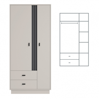 гардероб Allmo AL1